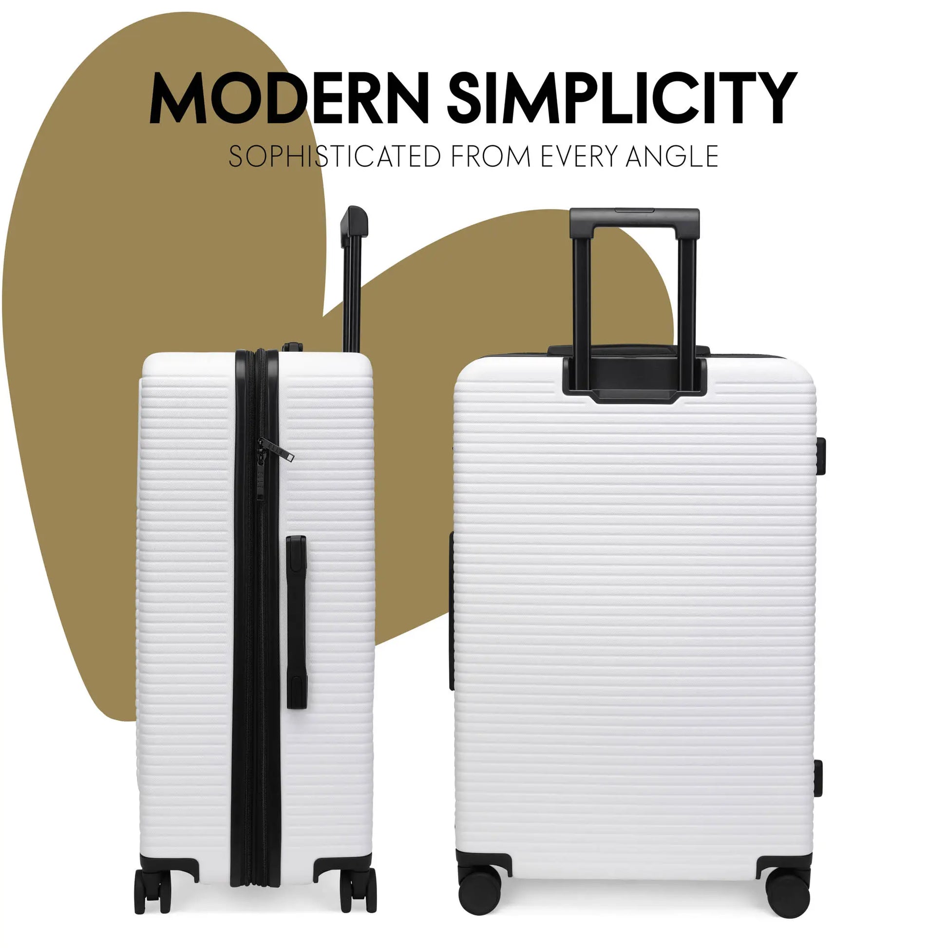 ELLE Passage Sleek Luggage Set - Stiles Supply Co.