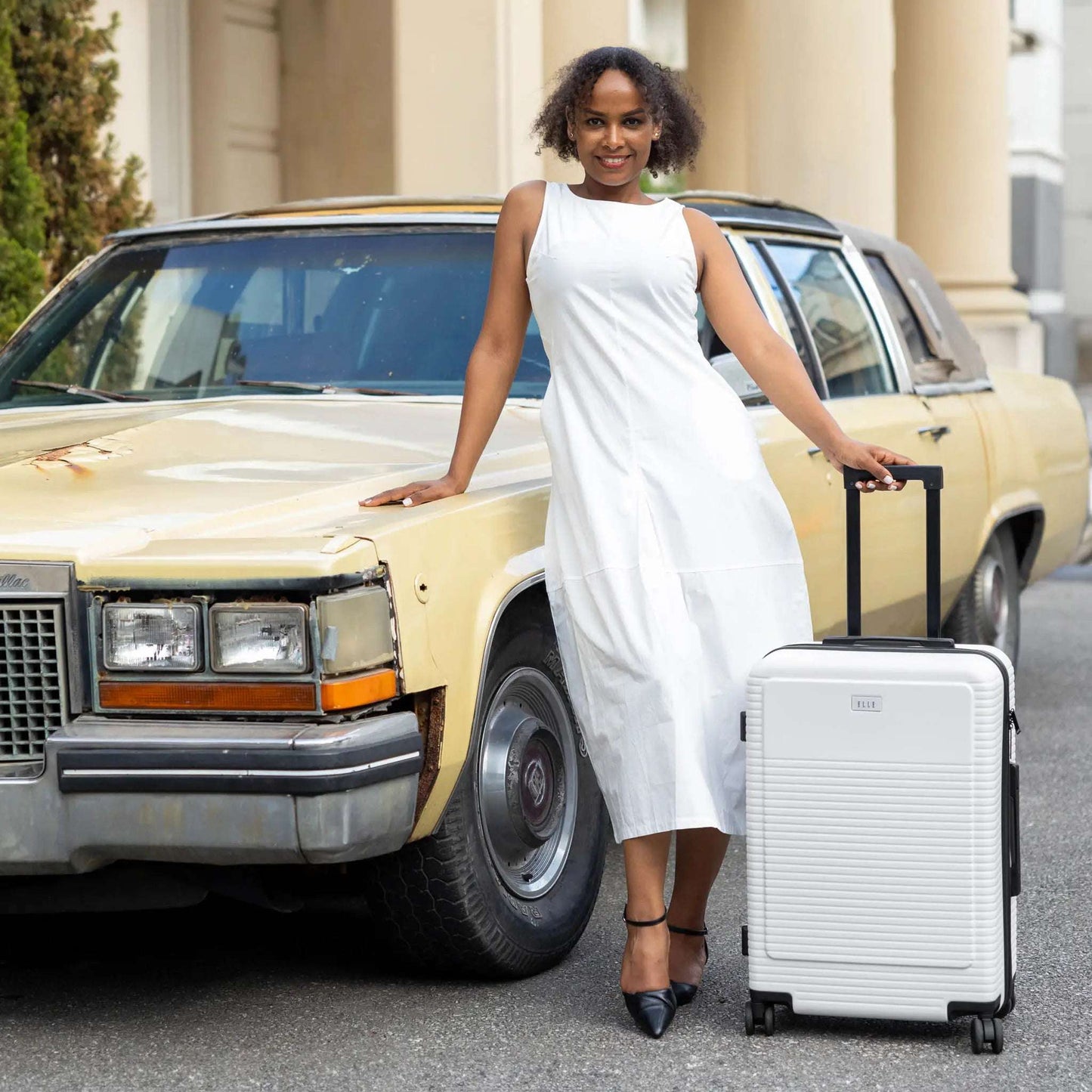 ELLE Passage Sleek Luggage Set - Stiles Supply Co.