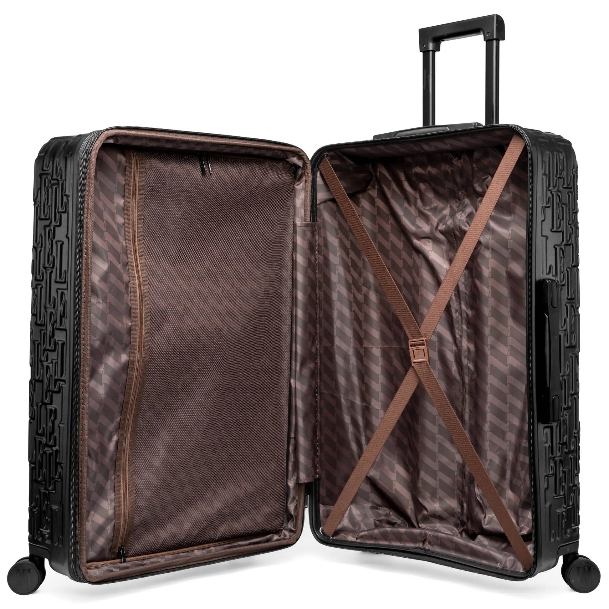 ELLE Wayfarer Monogram Luggage Set - Stiles Supply Co.