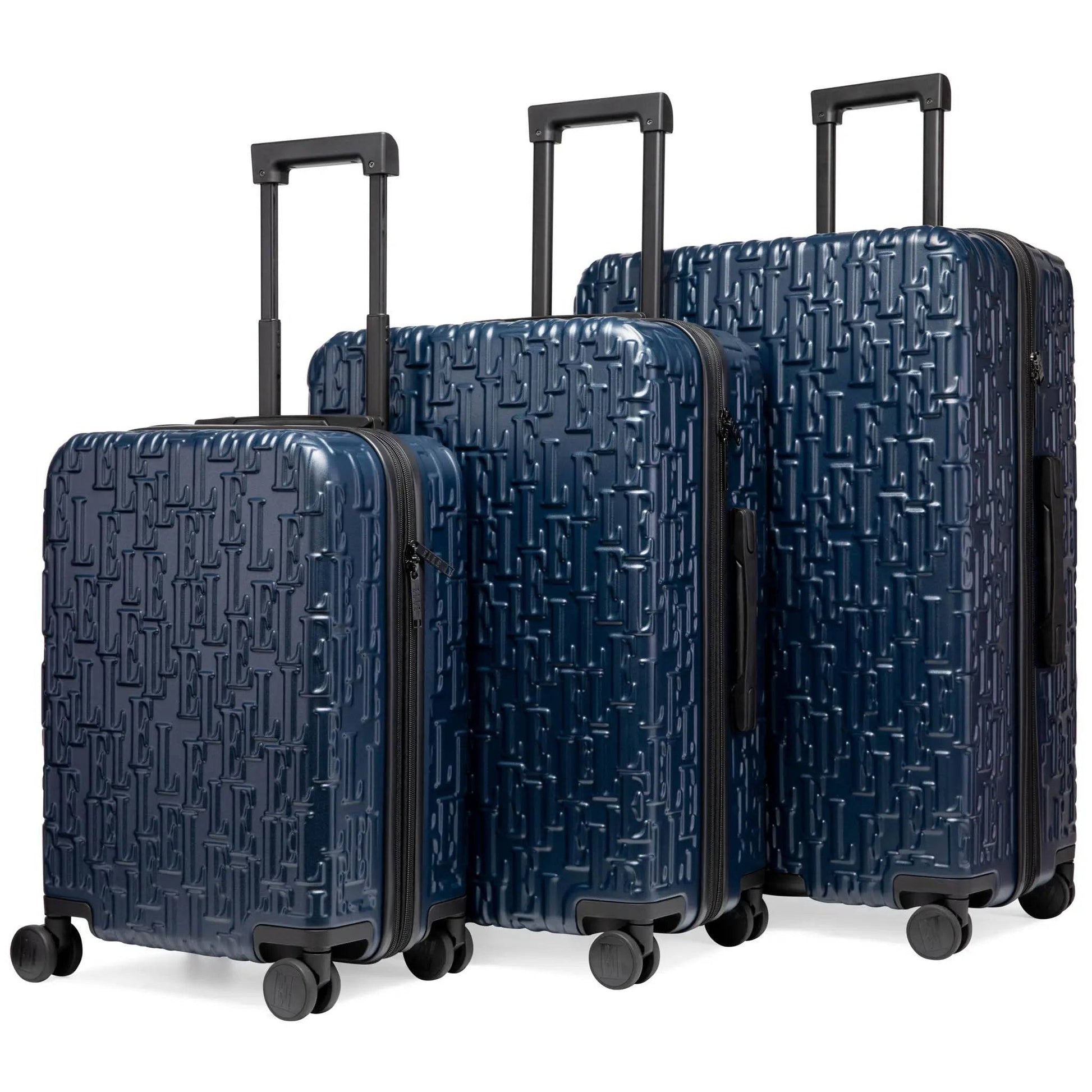 ELLE Wayfarer Monogram Luggage Set - Stiles Supply Co.