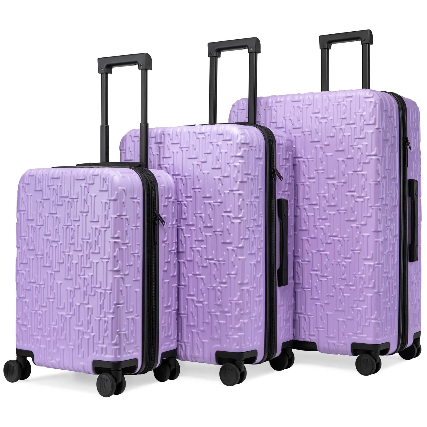 ELLE Wayfarer Monogram Luggage Set - Stiles Supply Co.