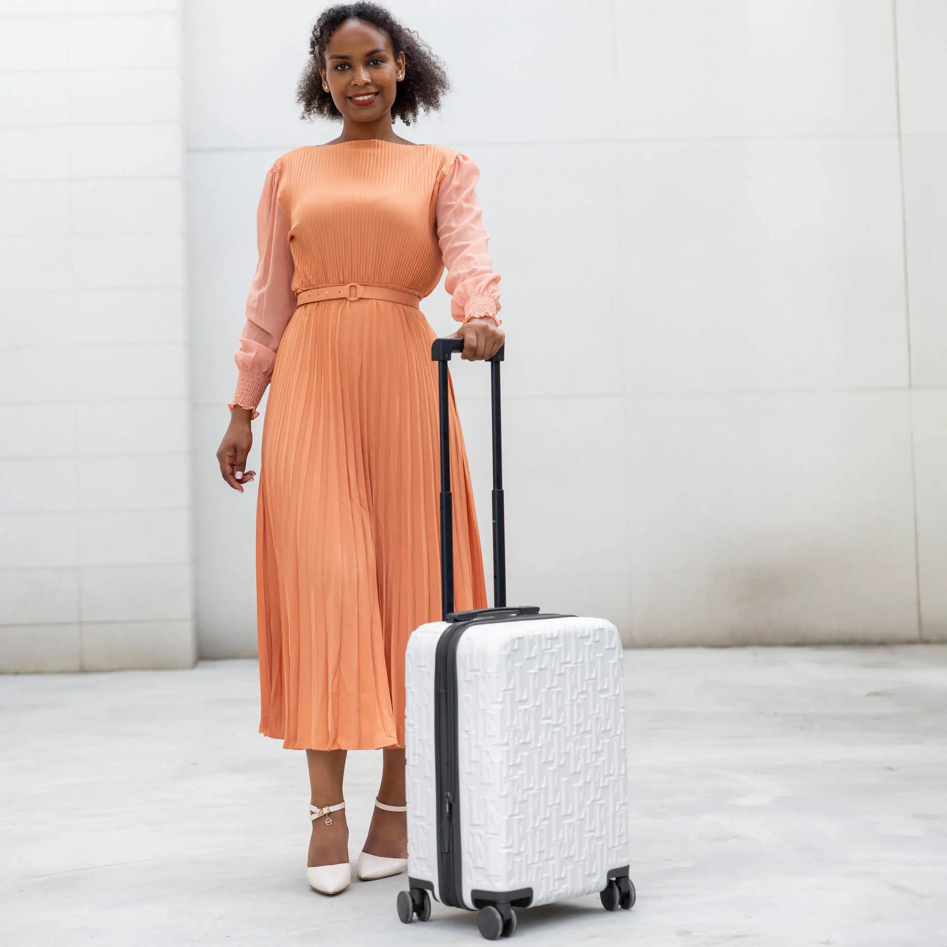 ELLE Wayfarer Monogram Luggage Set - Stiles Supply Co.