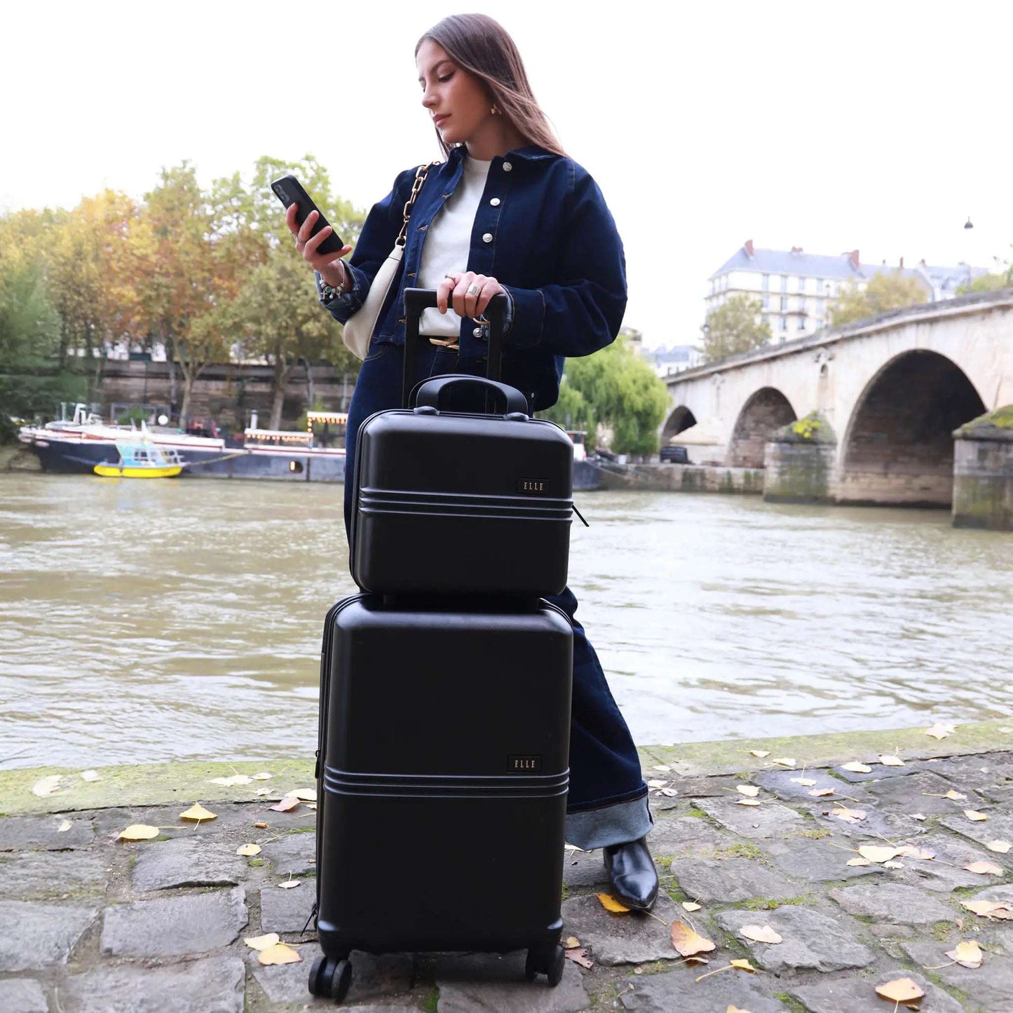 ELLE Expedition Polycarbonate Luggage Set - Stiles Supply Co.