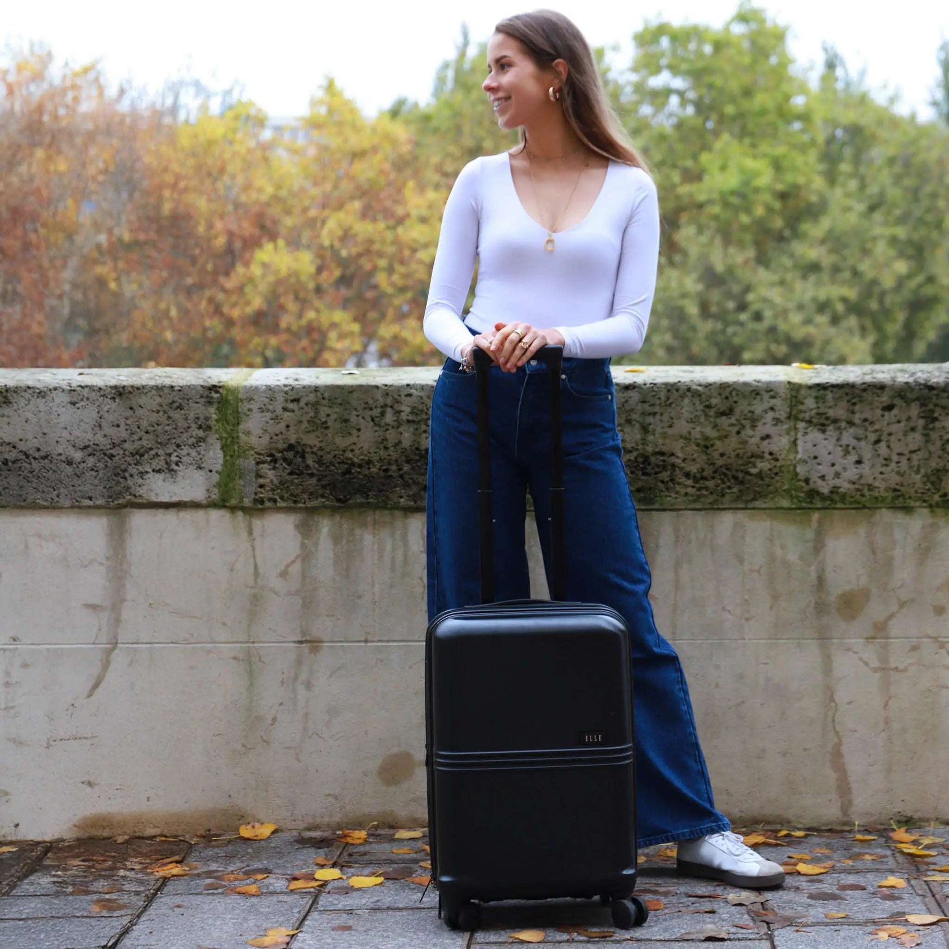 ELLE Expedition Polycarbonate Luggage Set - Stiles Supply Co.