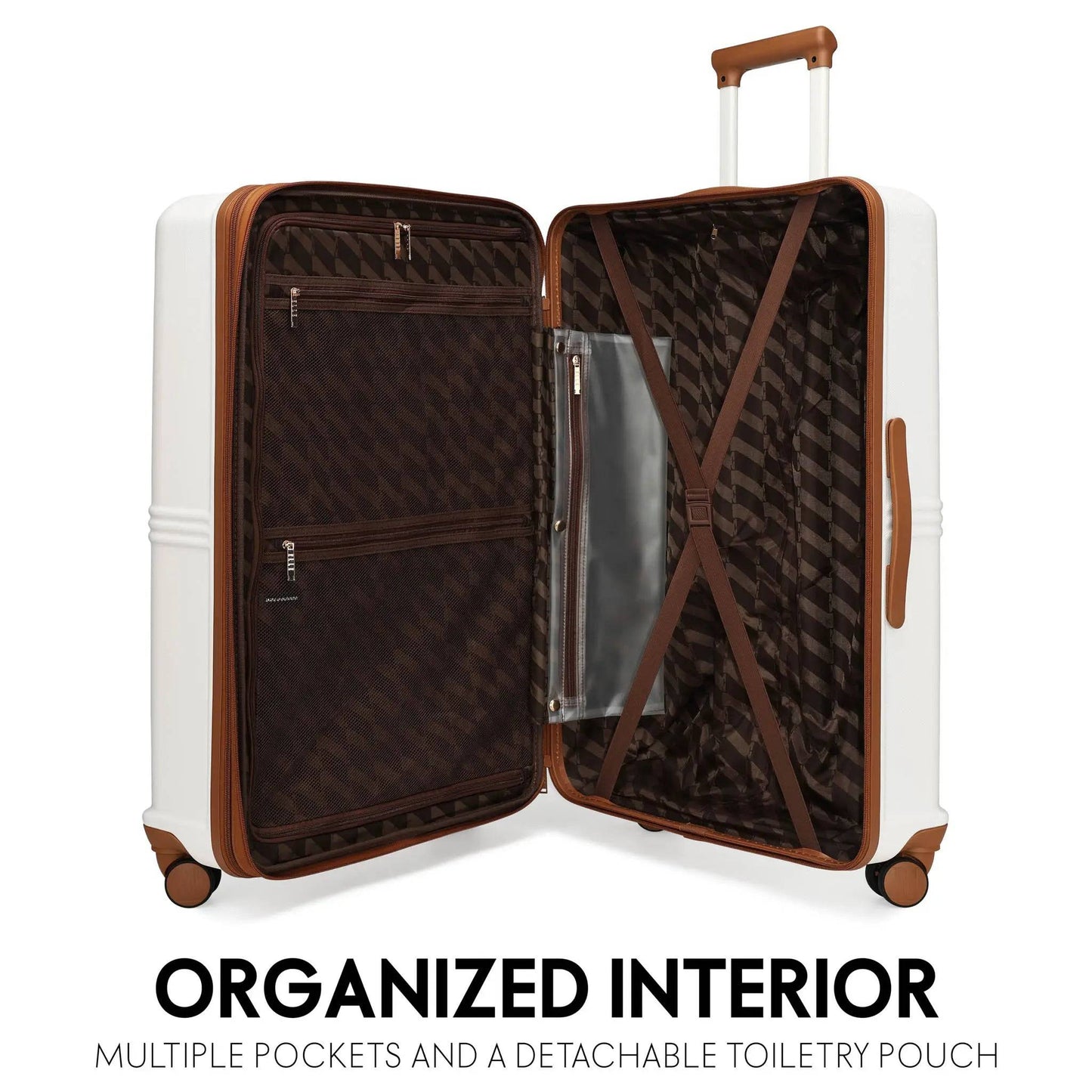 ELLE Expedition Polycarbonate Luggage Set - Stiles Supply Co.