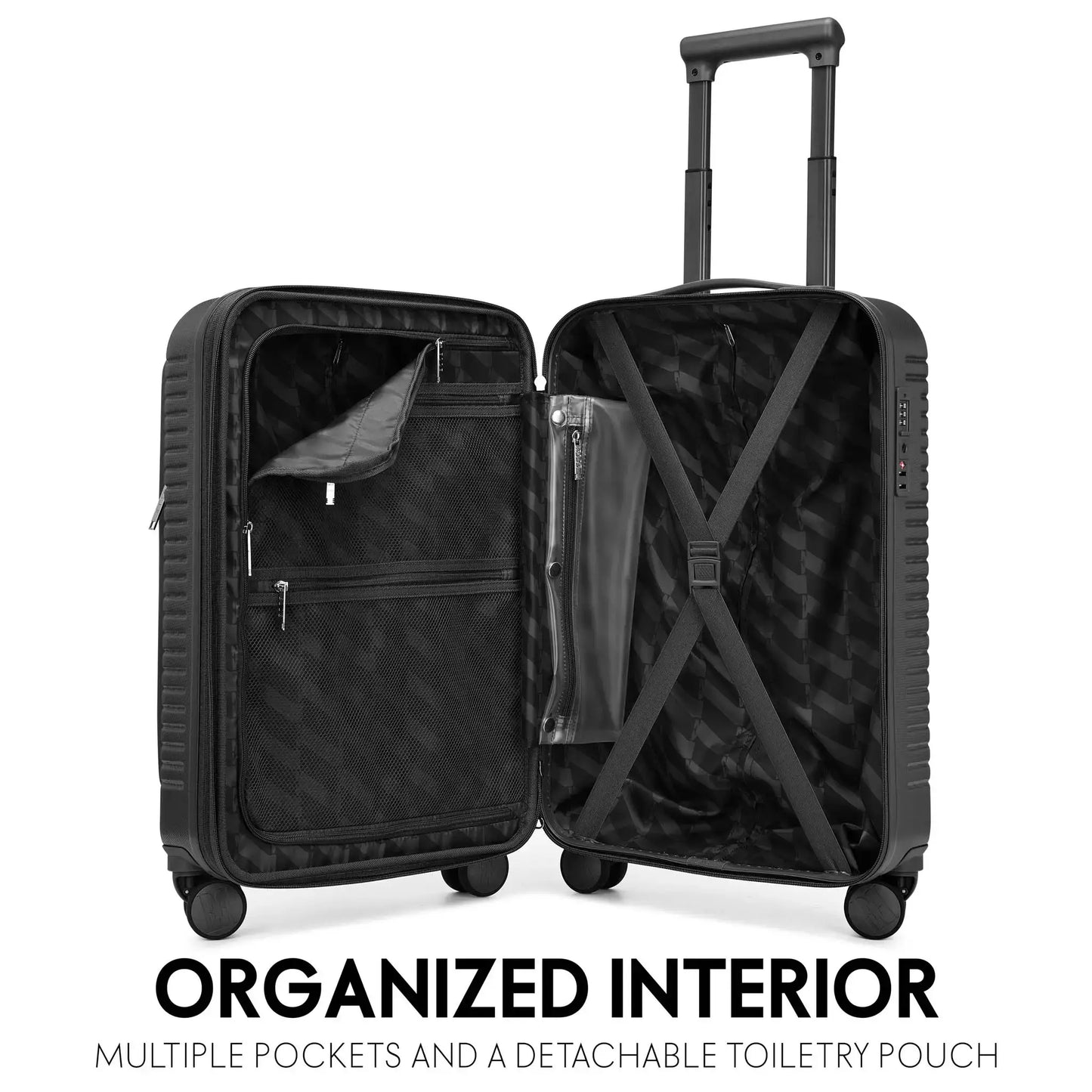 ELLE Escape Carry-on Laptop Suitcase - Stiles Supply Co.