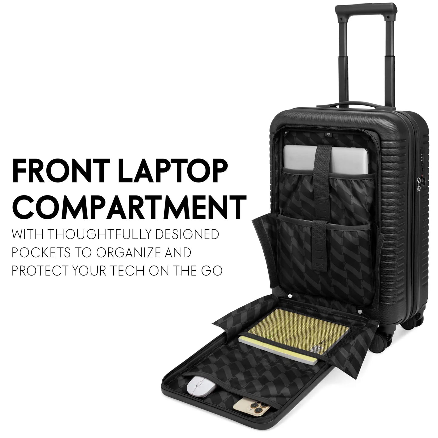 ELLE Escape Carry-on Laptop Suitcase - Stiles Supply Co.