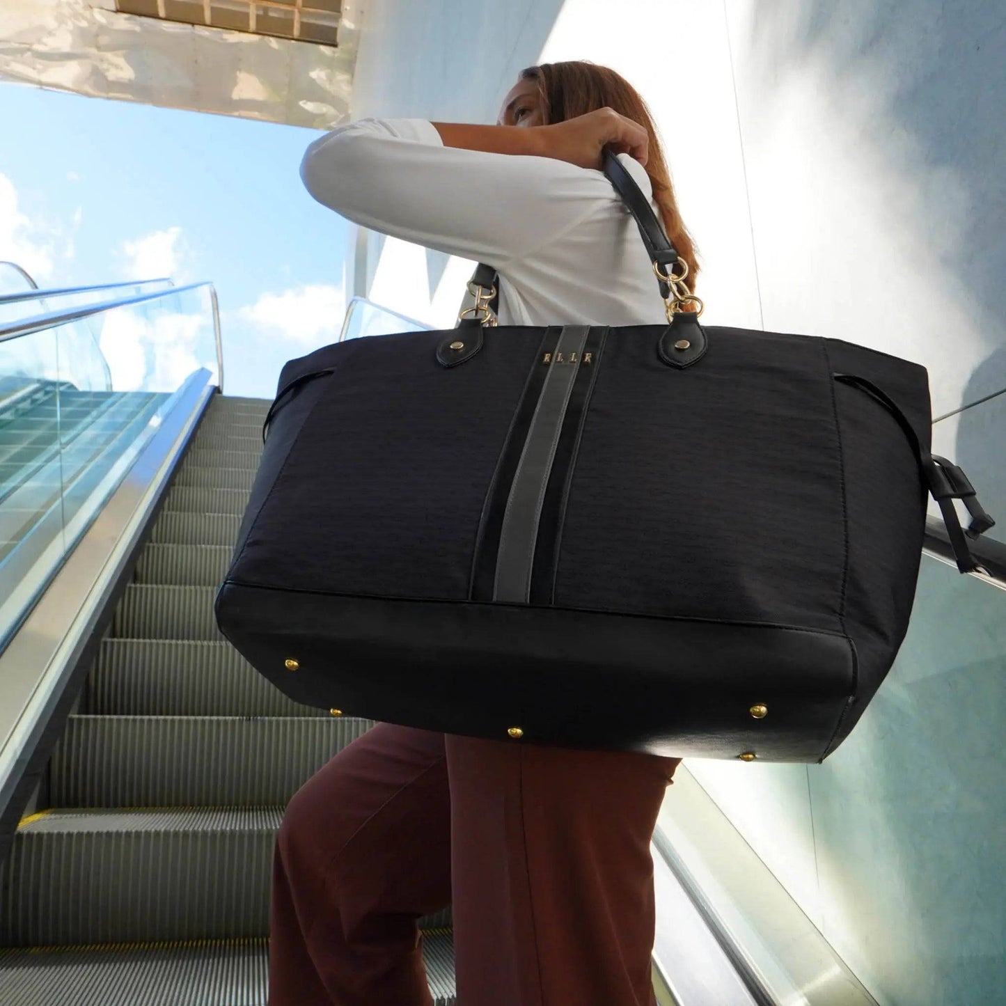 ELLE Eleganza 32L Monogram Weekender Bag - Stiles Supply Co.