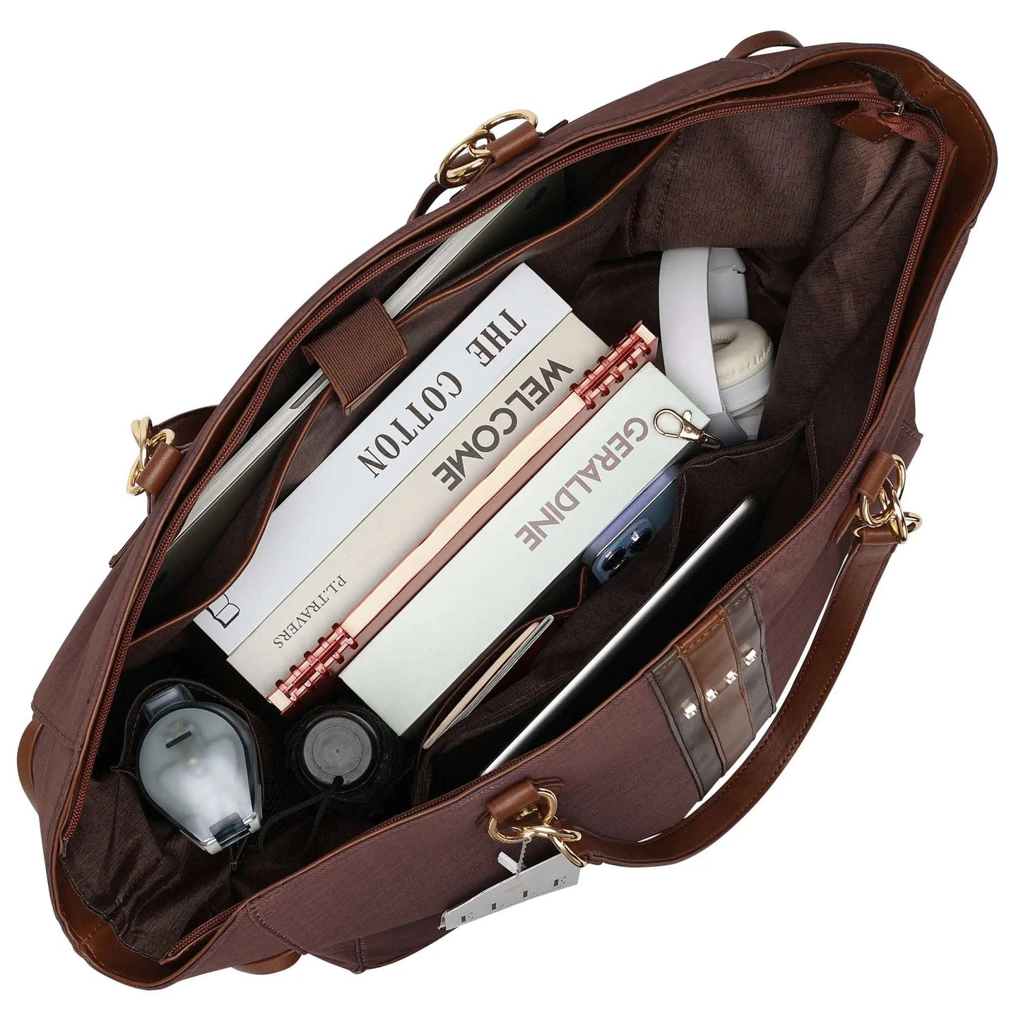 ELLE Eleganza 32L Monogram Weekender Bag - Stiles Supply Co.