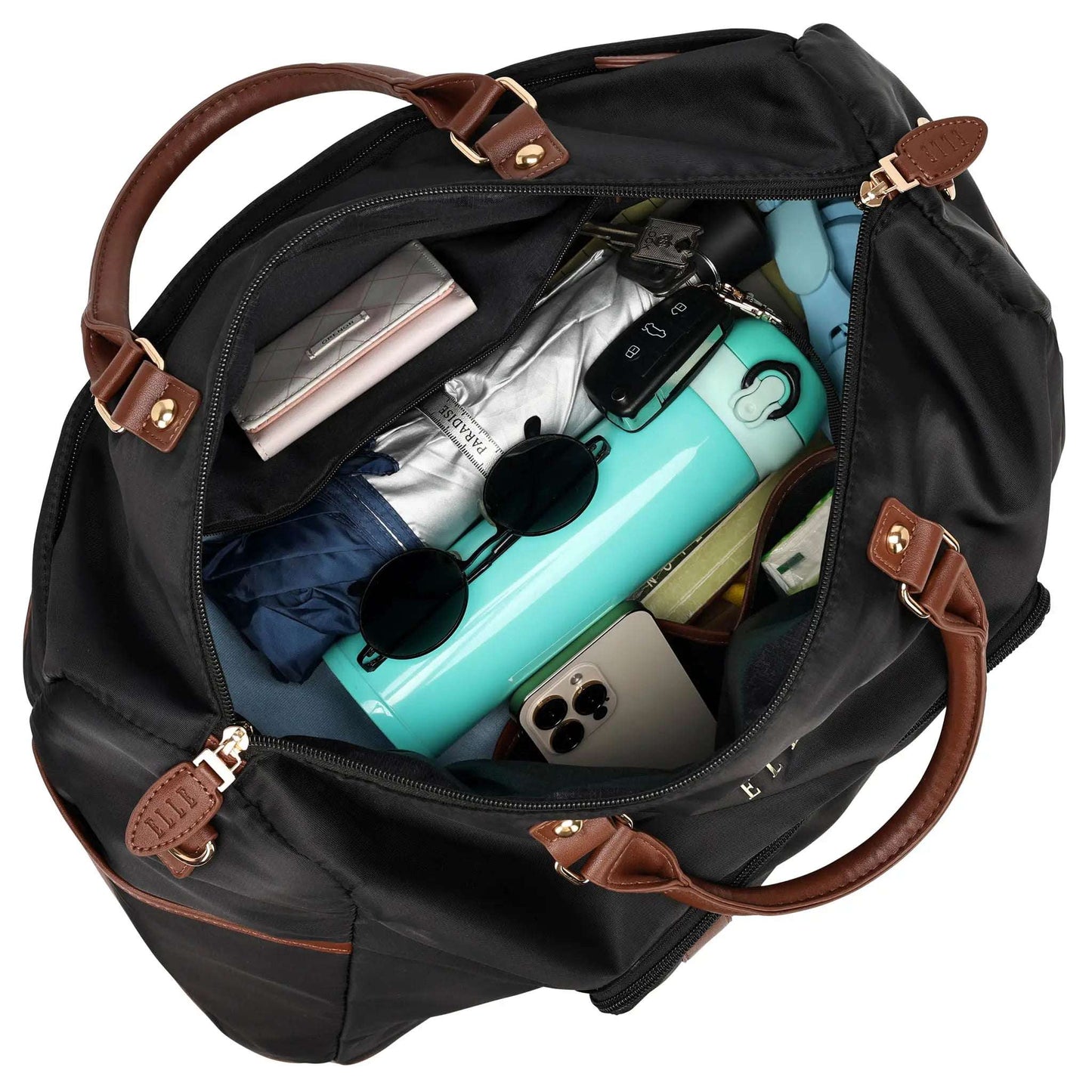 ELLE Travel Luxe Journey Backpack & Weekender Set