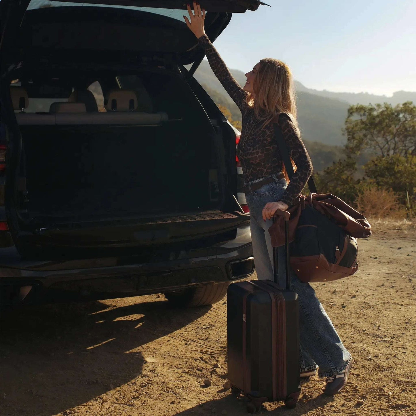 ELLE Travel Luxe Journey Backpack & Weekender Set
