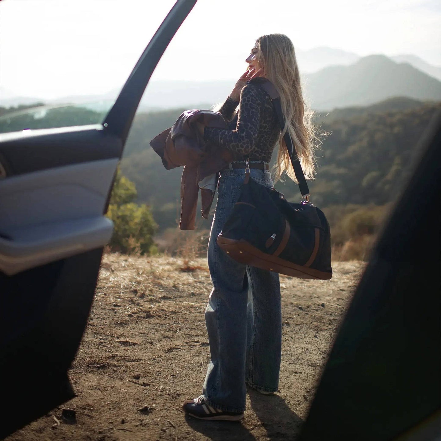 ELLE Travel Luxe Journey Backpack & Weekender Set