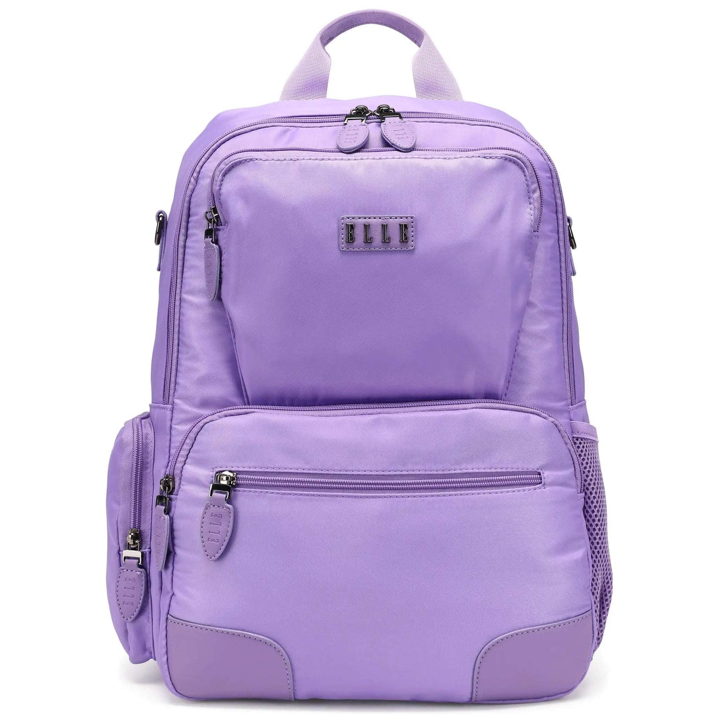 ELLE Voyage 20L Twill and Vegan Leather Backpack - Stiles Supply Co.