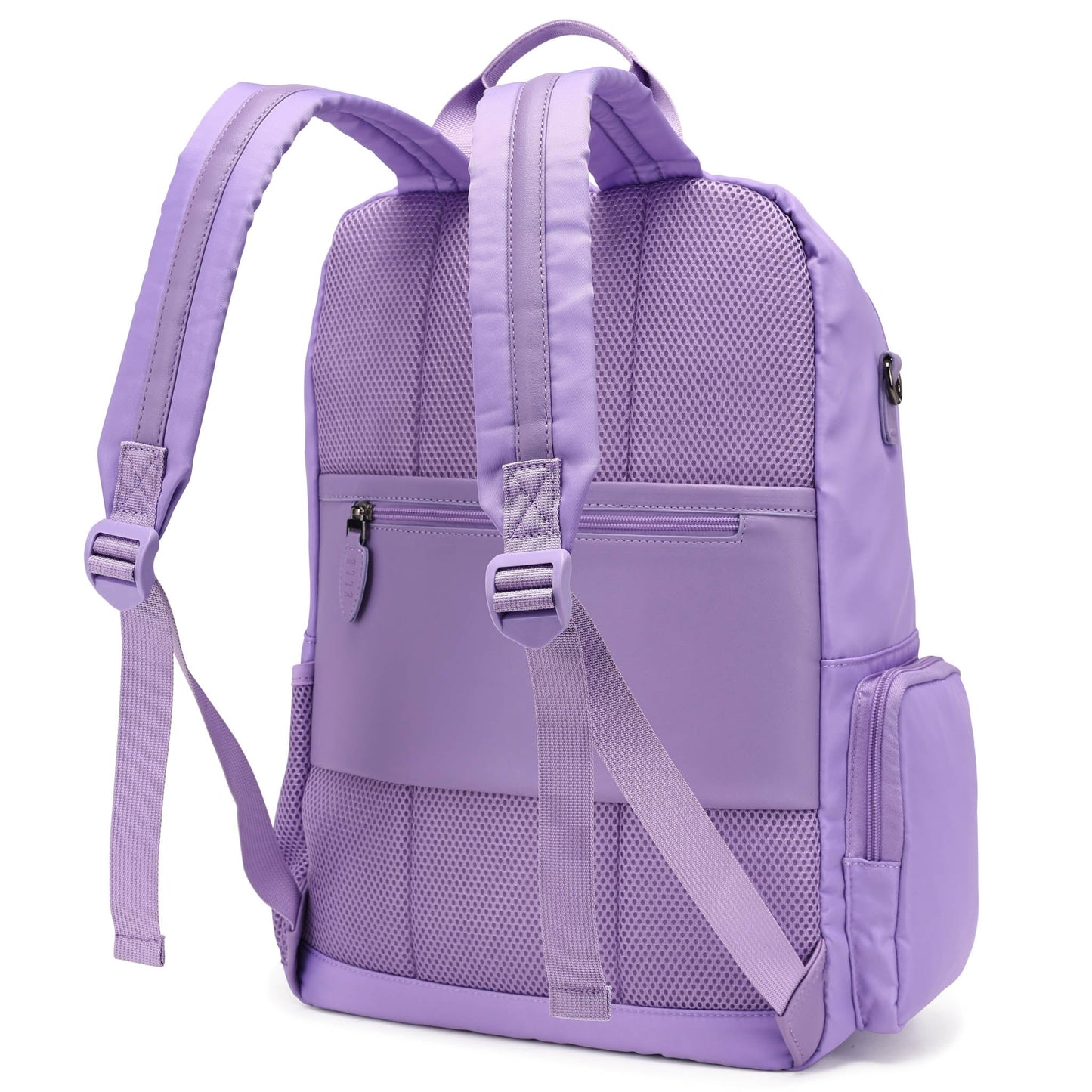 ELLE Voyage 20L Twill and Vegan Leather Backpack - Stiles Supply Co.