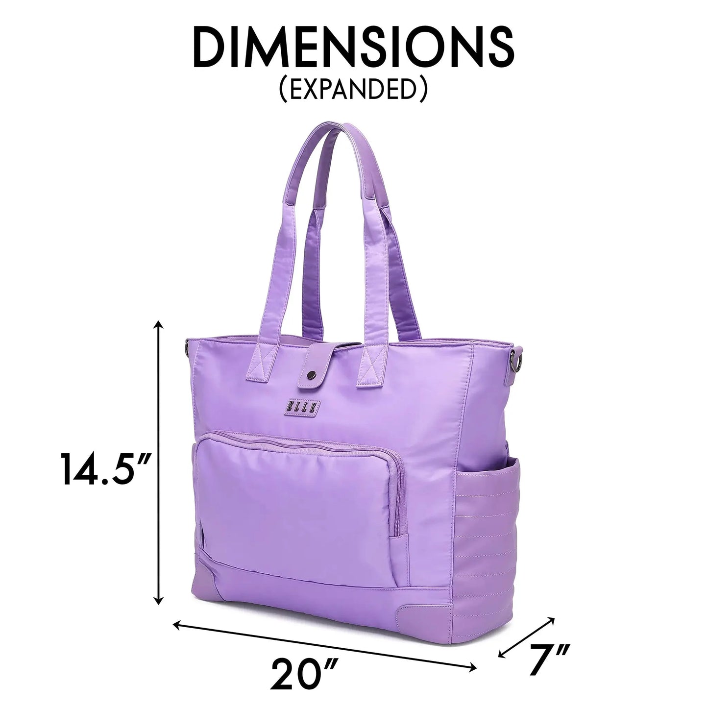 ELLE Travel Voyage Backpack & Weekender Set