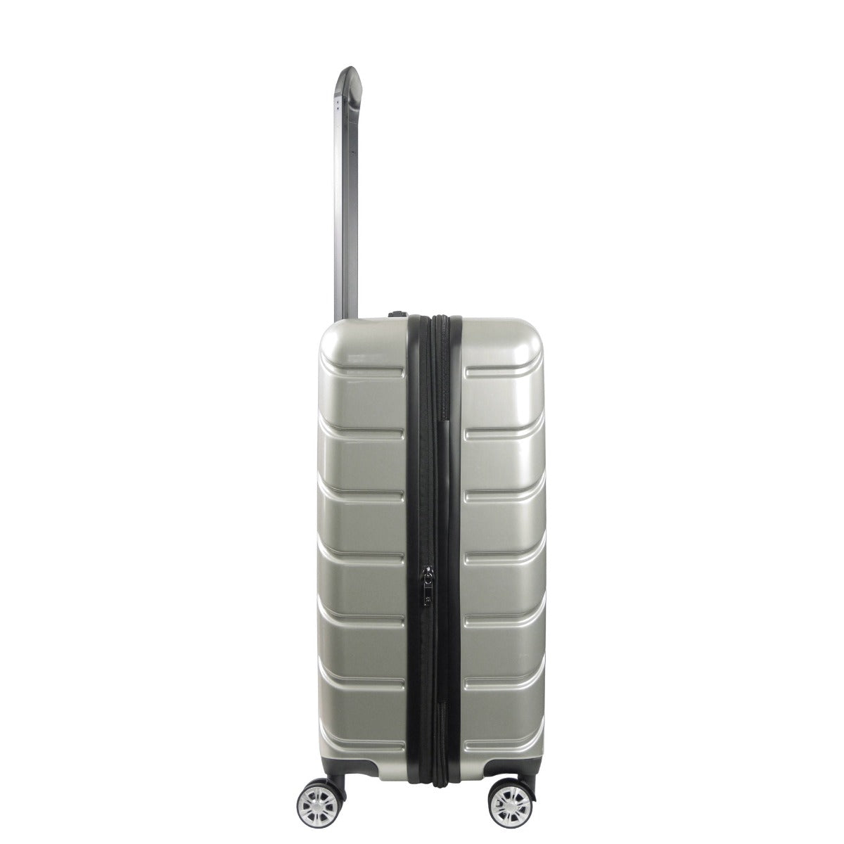 Ful Velocity 27" Expandable Hardside Spinner Luggage, Silver - Stiles Supply Co.