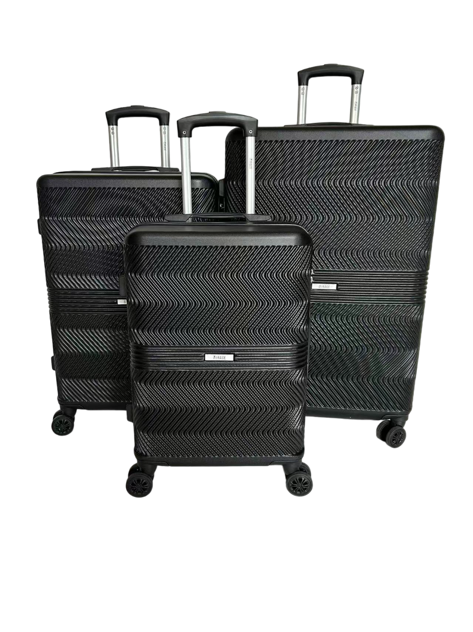 Mirage Fay Hard shell Lightweight 3 Piece Luggage Set - Stiles Supply Co.