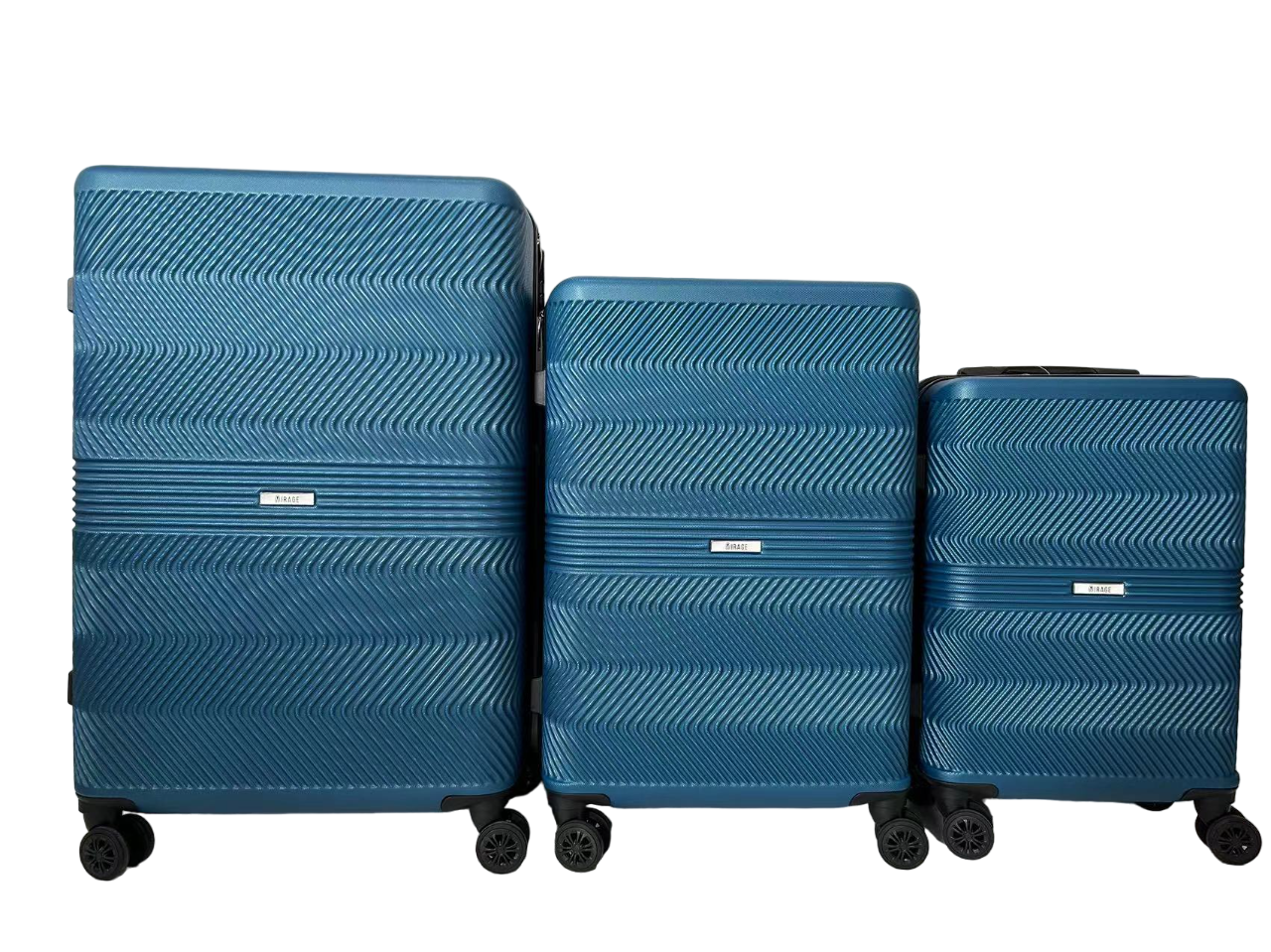 Mirage Fay Hard shell Lightweight 3 Piece Luggage Set - Stiles Supply Co.