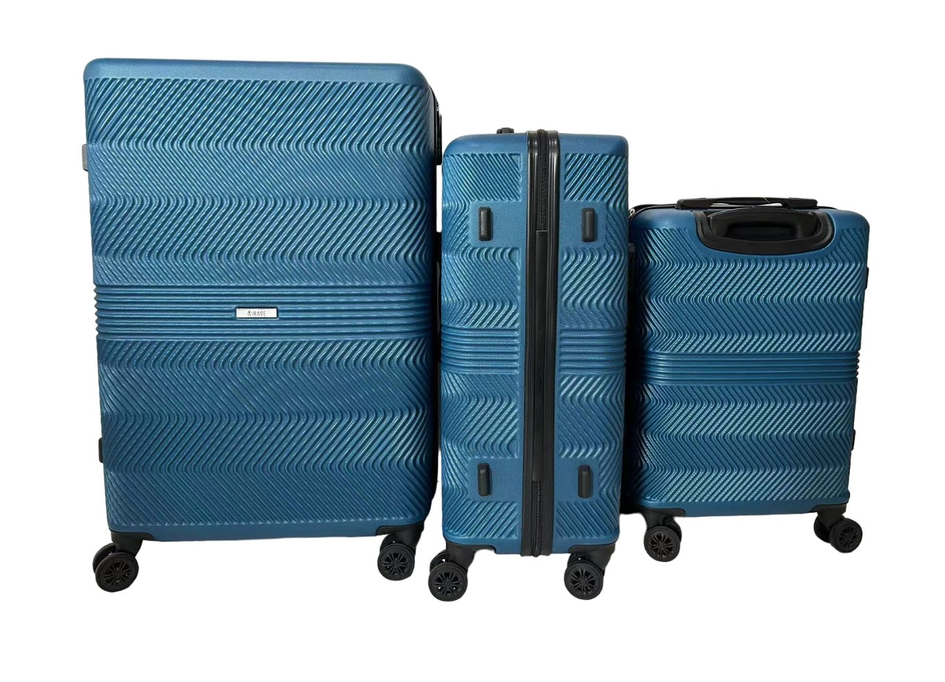 Mirage Fay Hard shell Lightweight 3 Piece Luggage Set - Stiles Supply Co.
