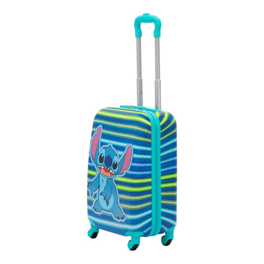 Disney Ful Stitch Neon Stripe Kids 21" Luggage - Stiles Supply Co.