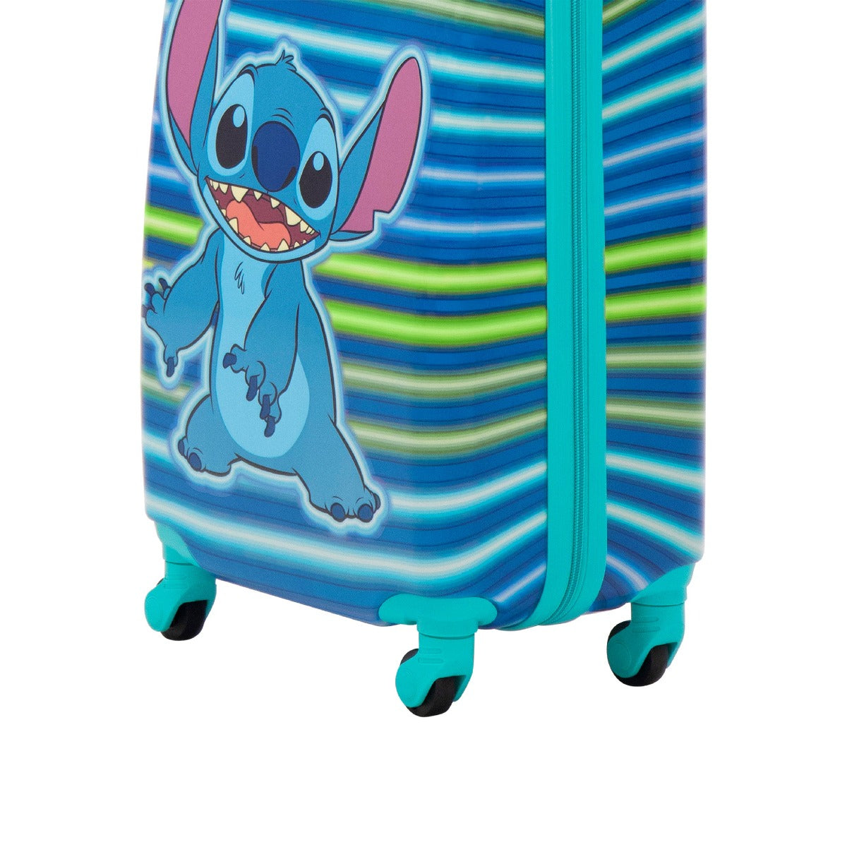 Disney Ful Stitch Neon Stripe Kids 21" Luggage - Stiles Supply Co.