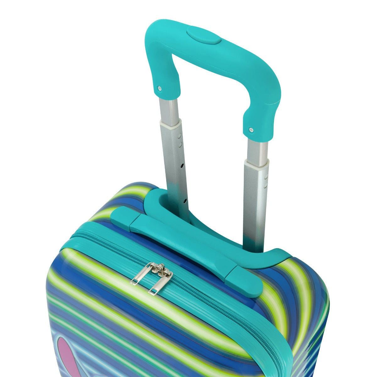 Disney Ful Stitch Neon Stripe Kids 21" Luggage - Stiles Supply Co.