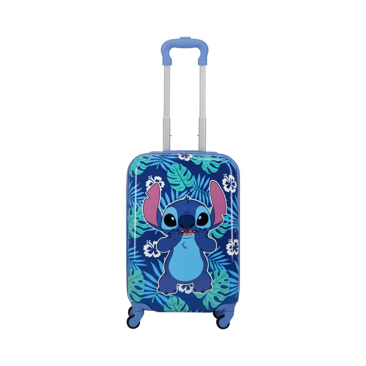 Disney Stitch Tropical Leaves Kids 21" Luggage - Stiles Supply Co.