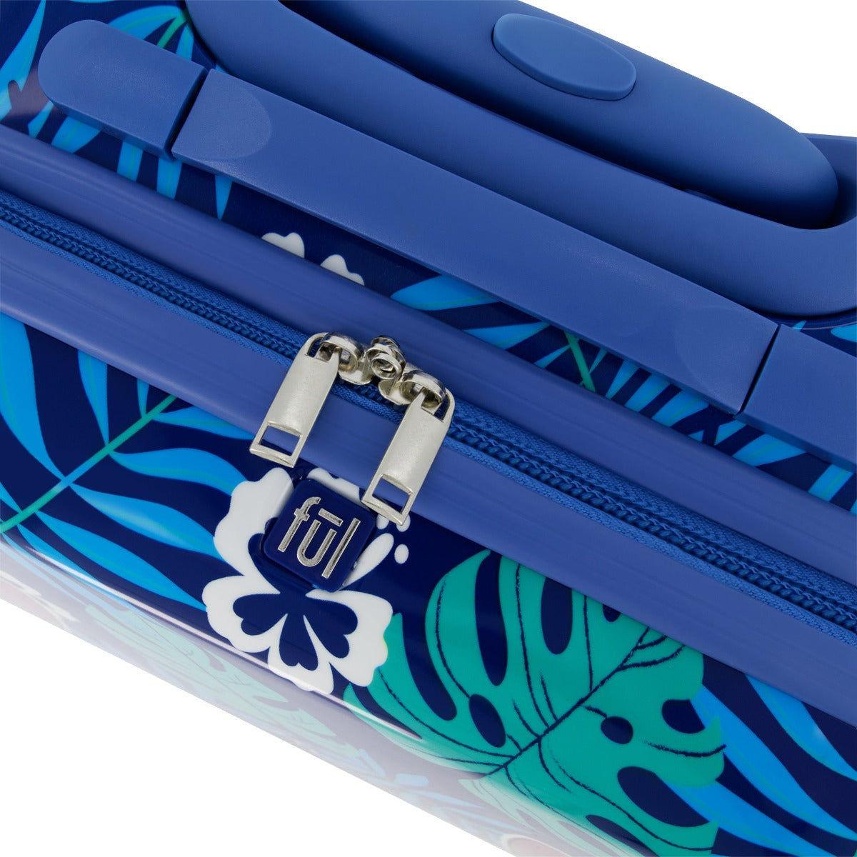 Disney Stitch Tropical Leaves Kids 21" Luggage - Stiles Supply Co.