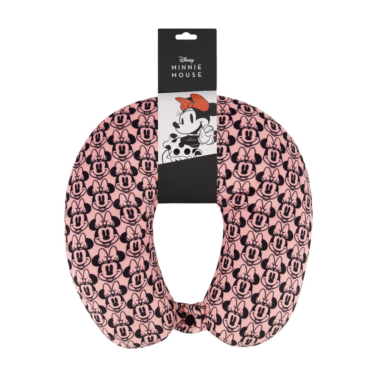 Disney Minnie Mouse Travel Neck Pillow Pink - Stiles Supply Co.