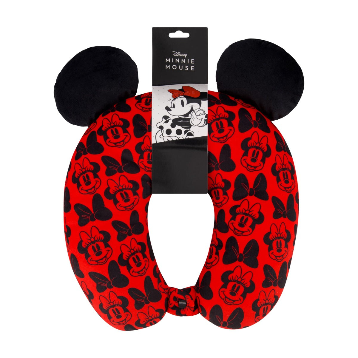 Disney Minnie Mouse Red Travel Pillow with Ears - Stiles Supply Co.