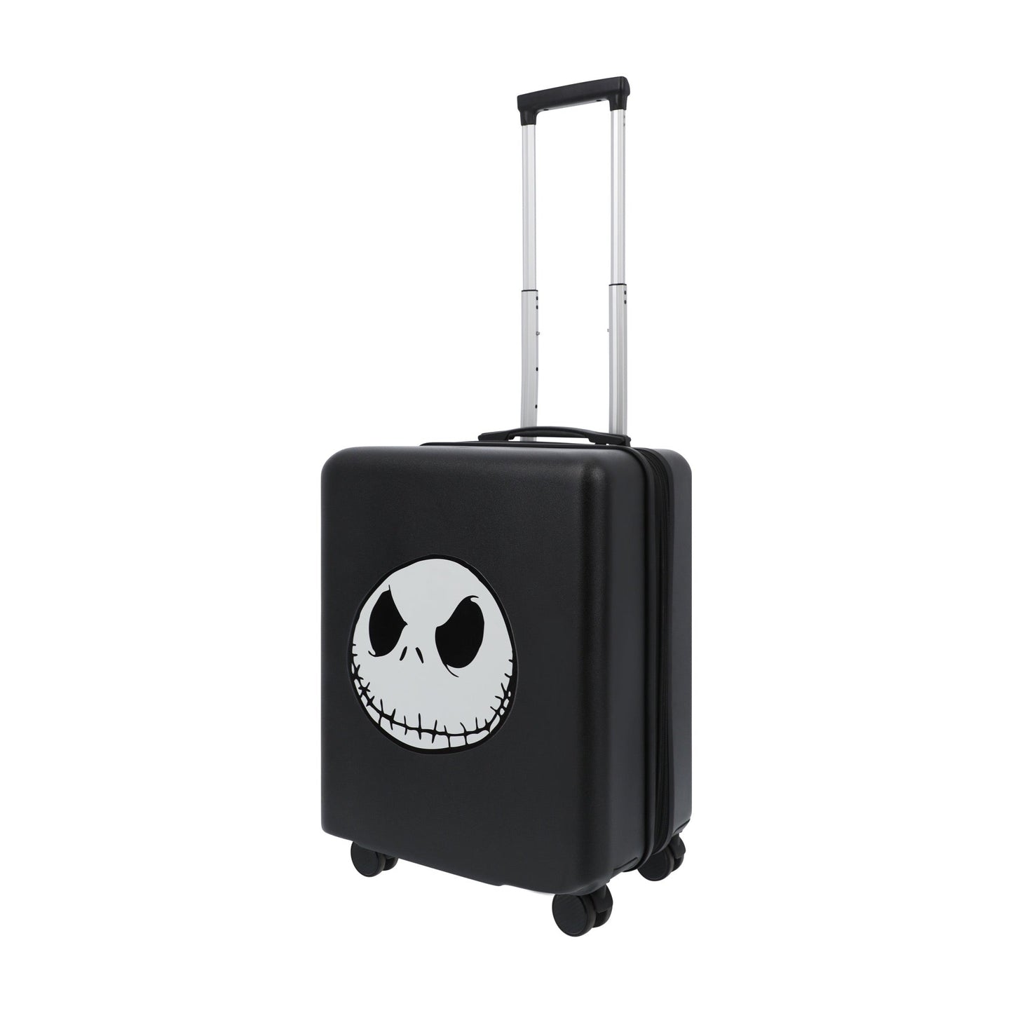Jack Skellington Face 22.5" Black Carry-On Suitcase Luggage - Stiles Supply Co.