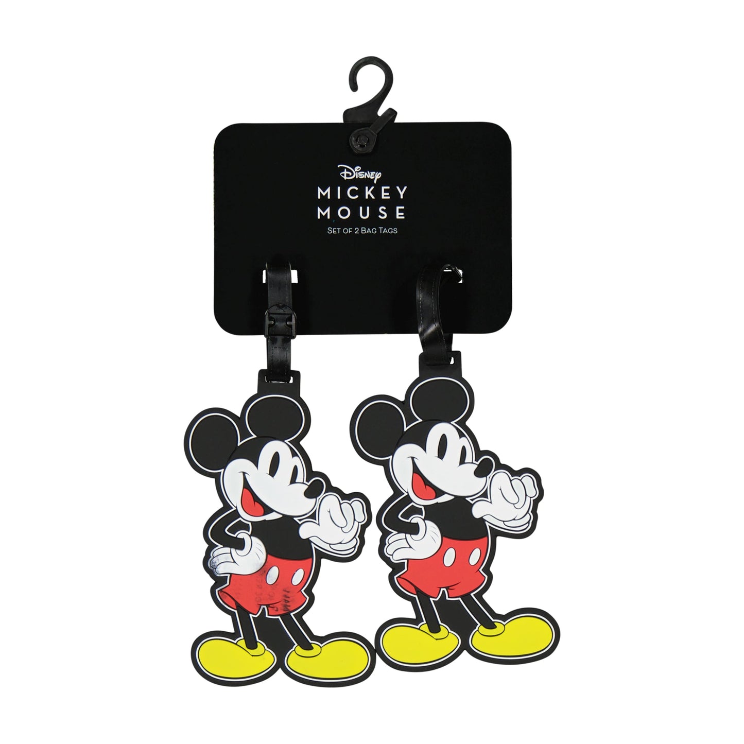Disney Mickey Mouse Luggage Tags 2-Piece Set - Stiles Supply Co.