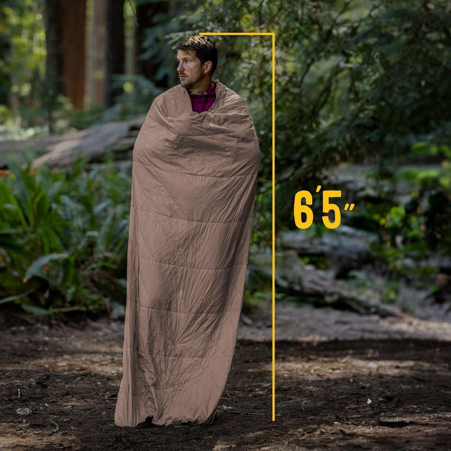 Gravel Layover™ XL Travel Blanket - Packable & Puffy | Quartz - Stiles Supply Co.