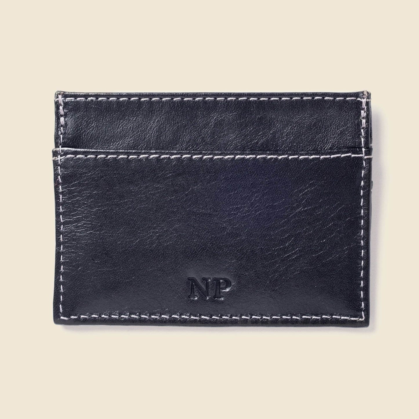 CASUPO Slim Card Holder Wallet with RFID Protection - Black