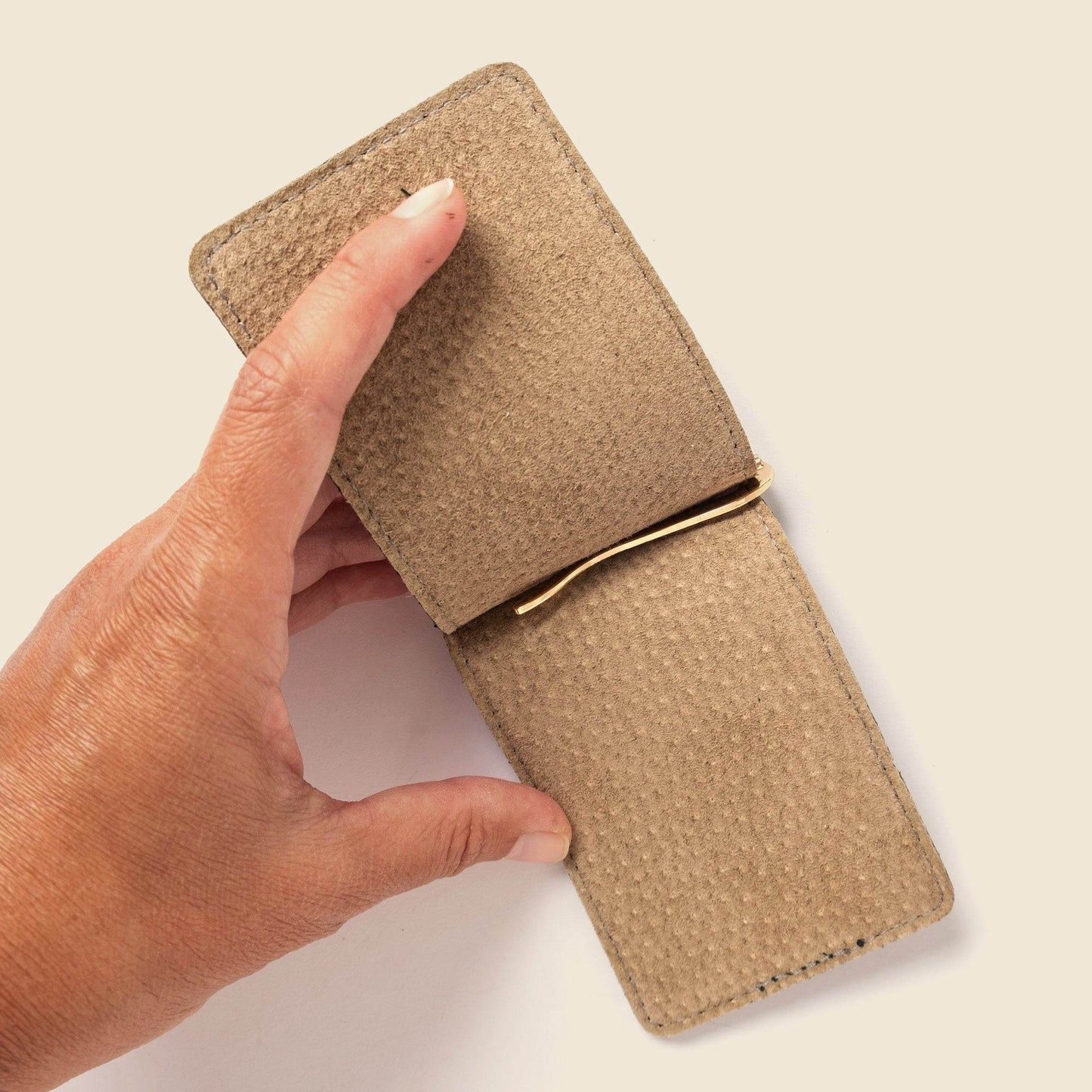 CASUPO Money Clip Wallet - Olive