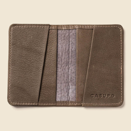 Compact Bifold with RFID Protection - Grey