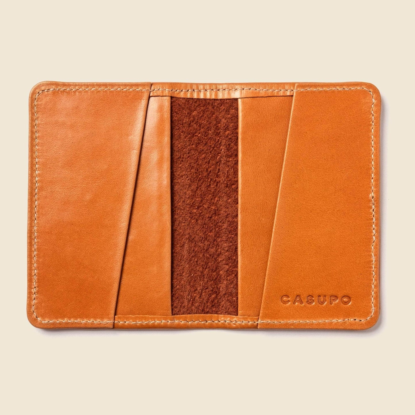 Compact Bifold with RFID Protection - Honey