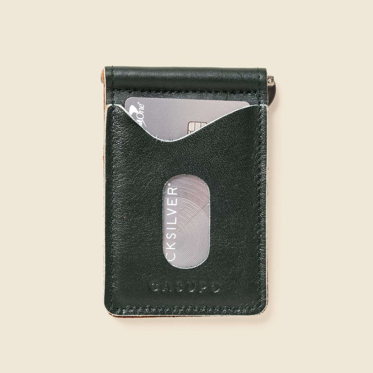 CASUPO Money Clip Wallet - Green