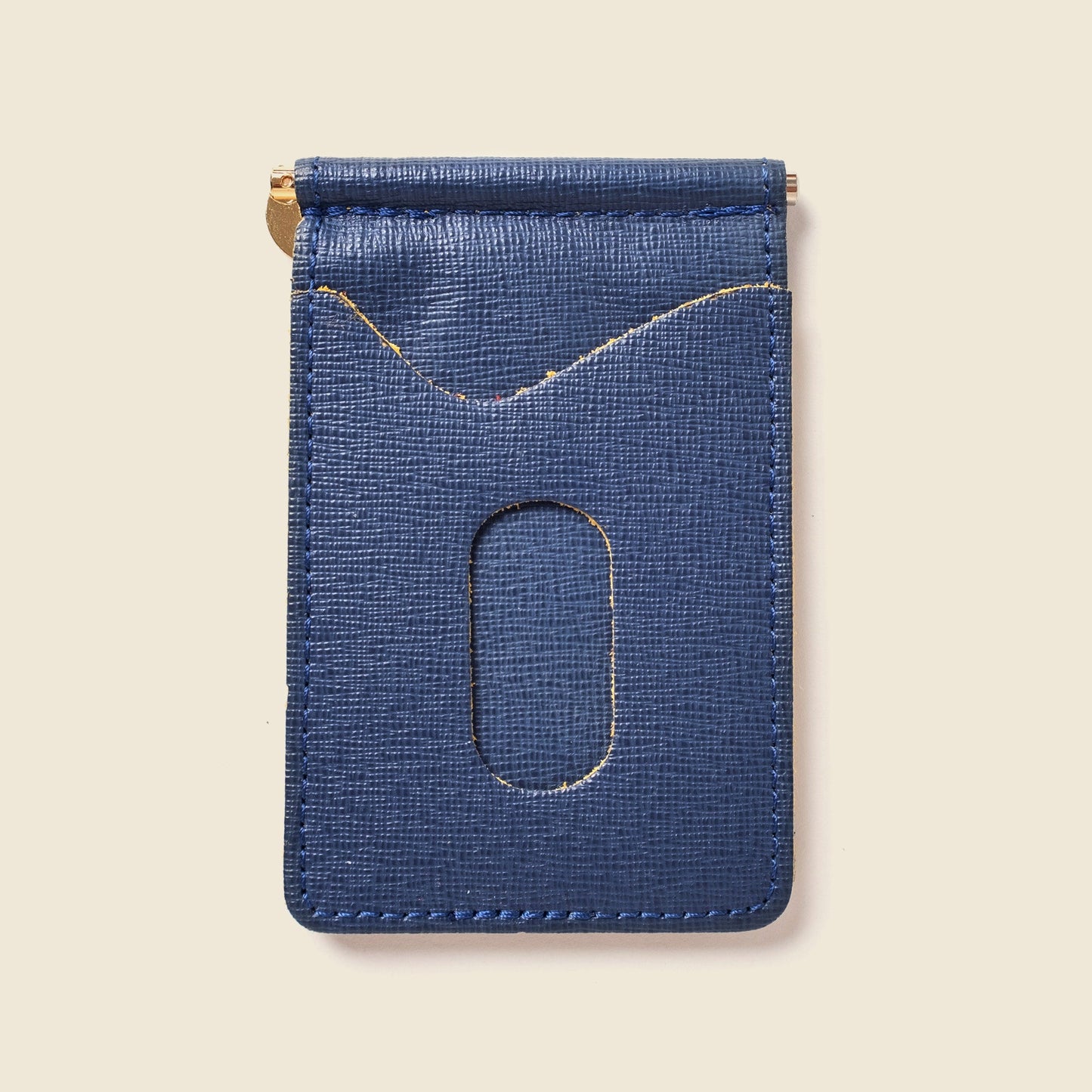 CASUPO Money Clip Wallet - Blue / Yellow