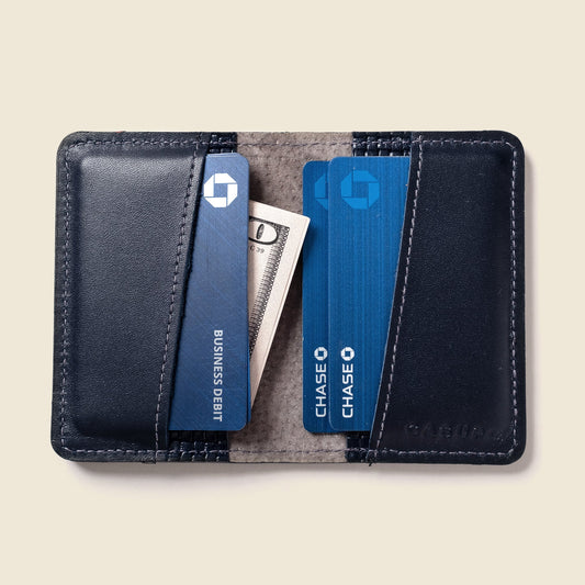 CASUPO Compact Bifold with RFID Protection - Navy Limited Edition