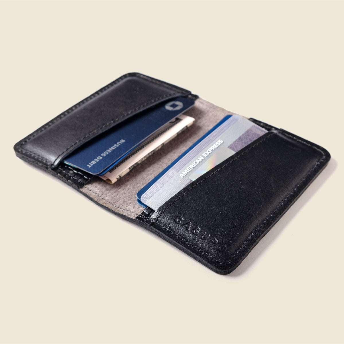 CASUPO Compact Bifold with RFID Protection - Black Limited Edition