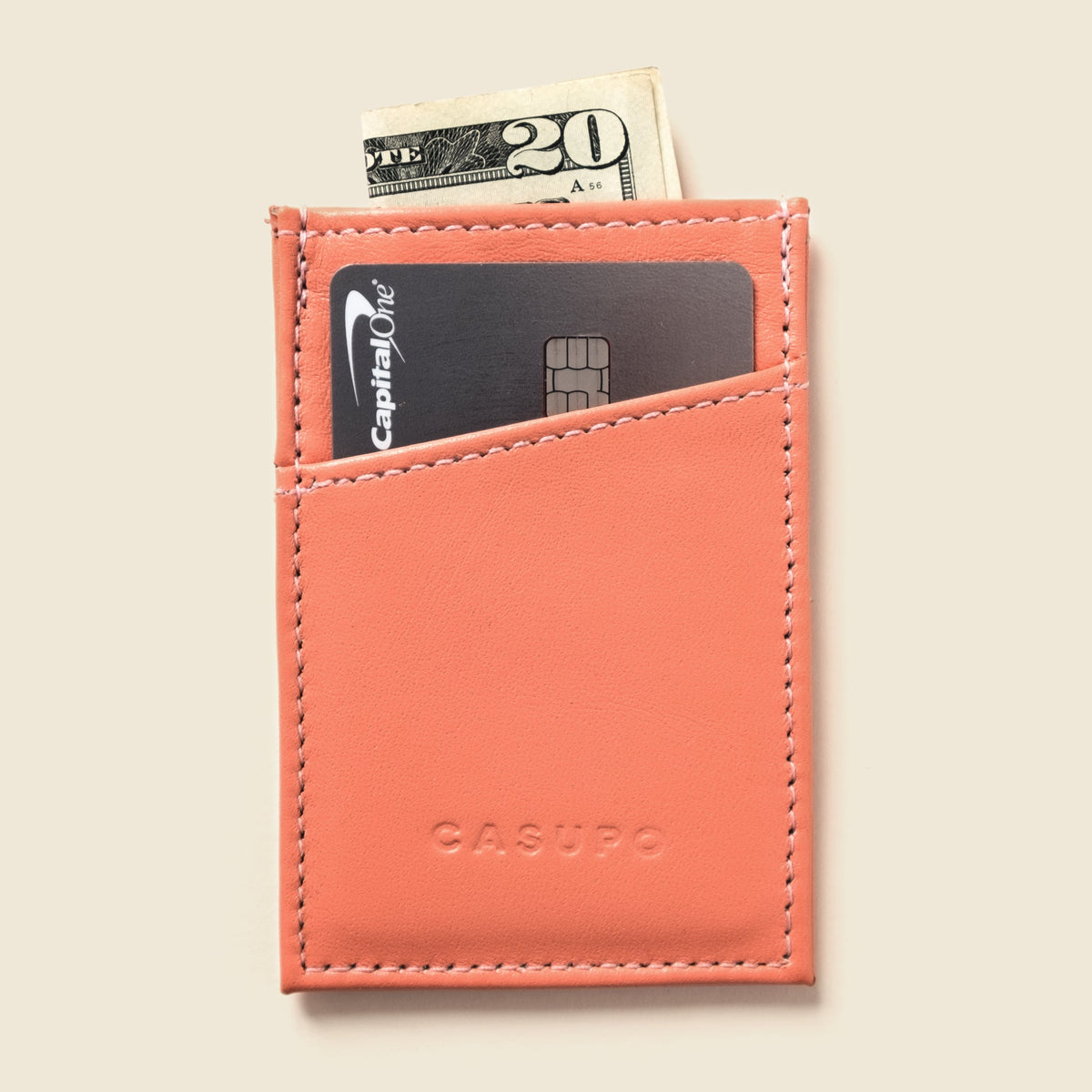 CASUPO Compact Bifold with RFID protection - Natural