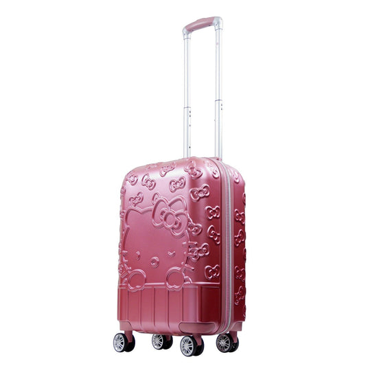 Hello Kitty Portrait & Bows 22.5" Carry-on Luggage Spinner Suitcase - Stiles Supply Co.
