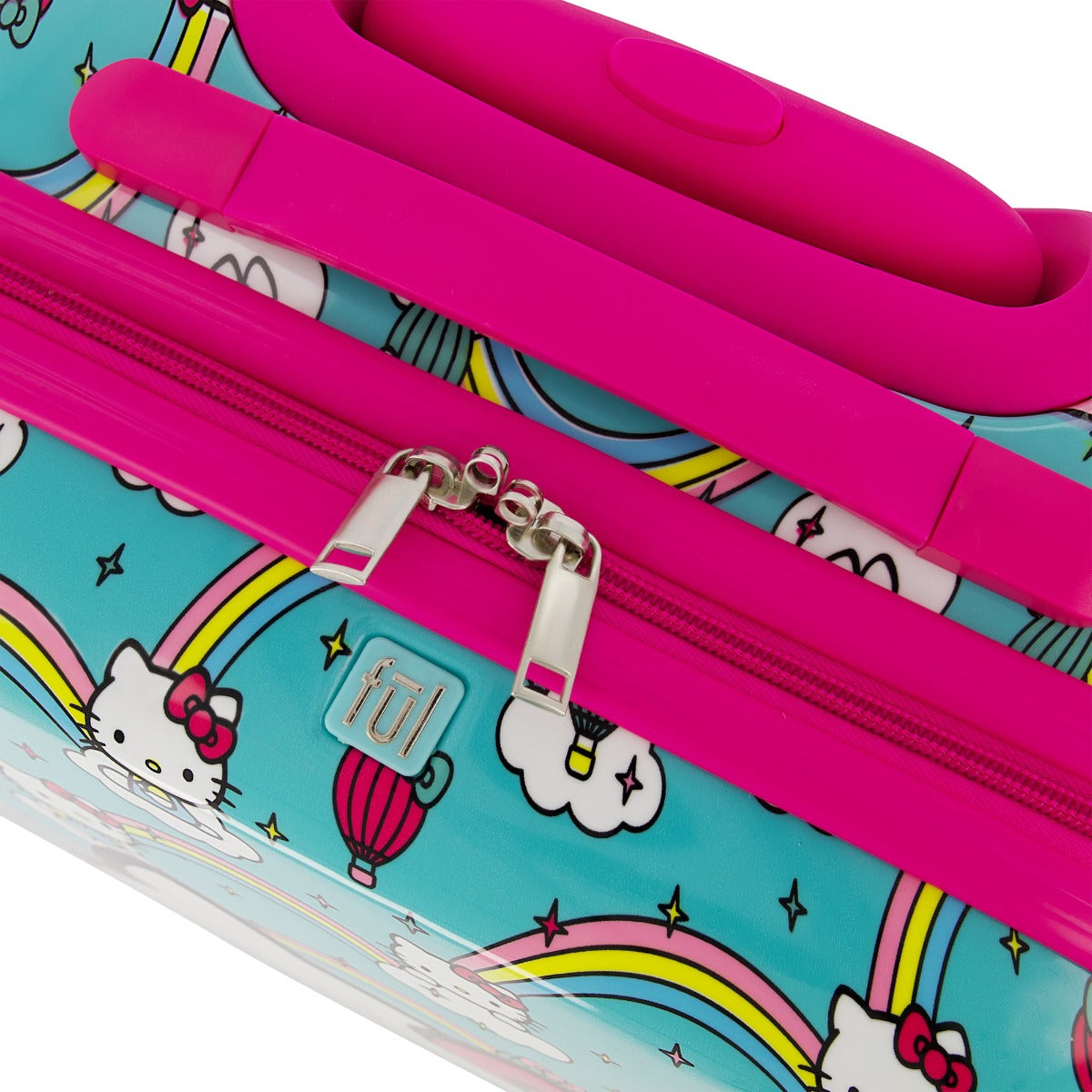 Ful X Hello Kitty Rainbows Kids 21" Carry-on Luggage - Stiles Supply Co.