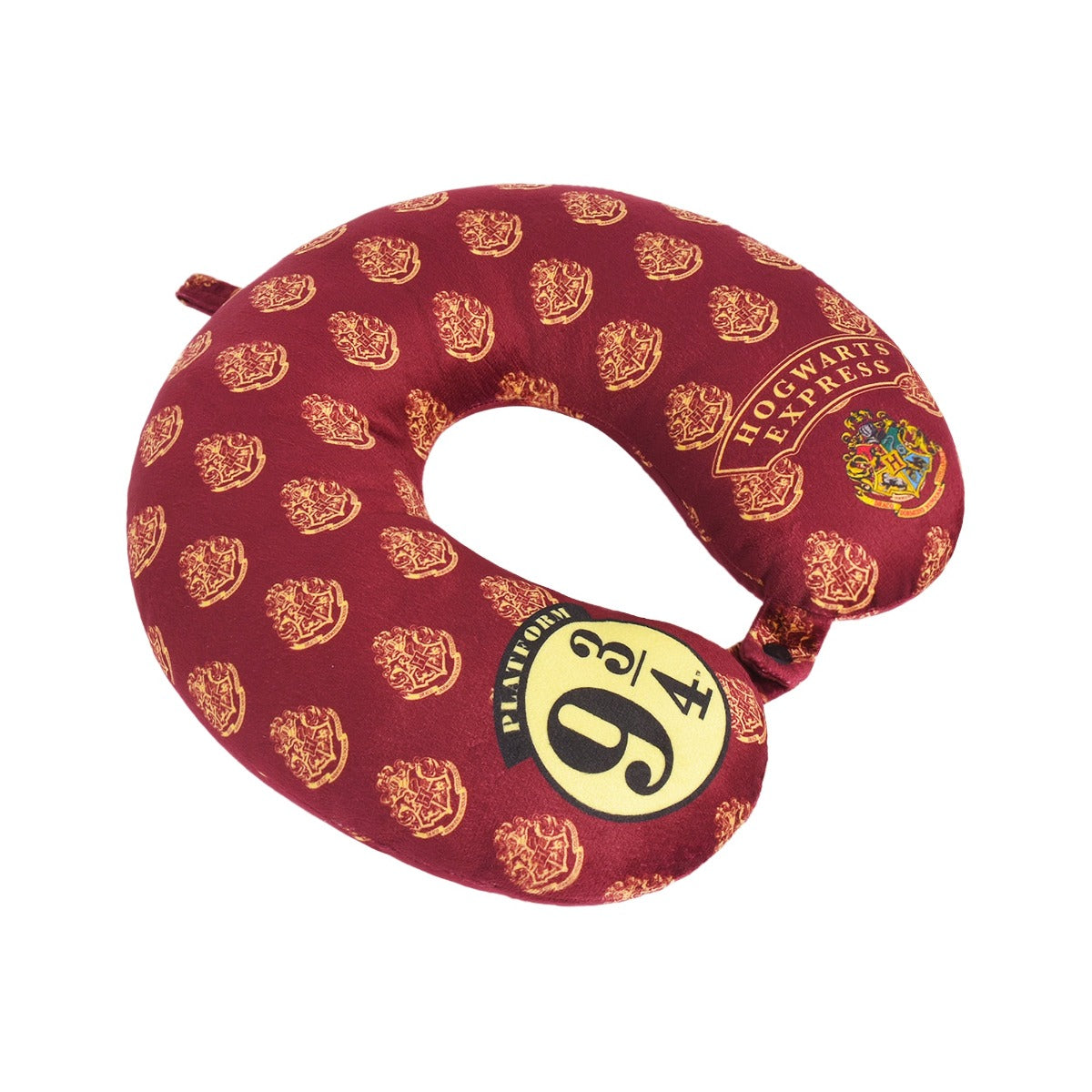 Harry Potter Burgundy Red Travel Neck Pillow, Hogwart's Express - Stiles Supply Co.