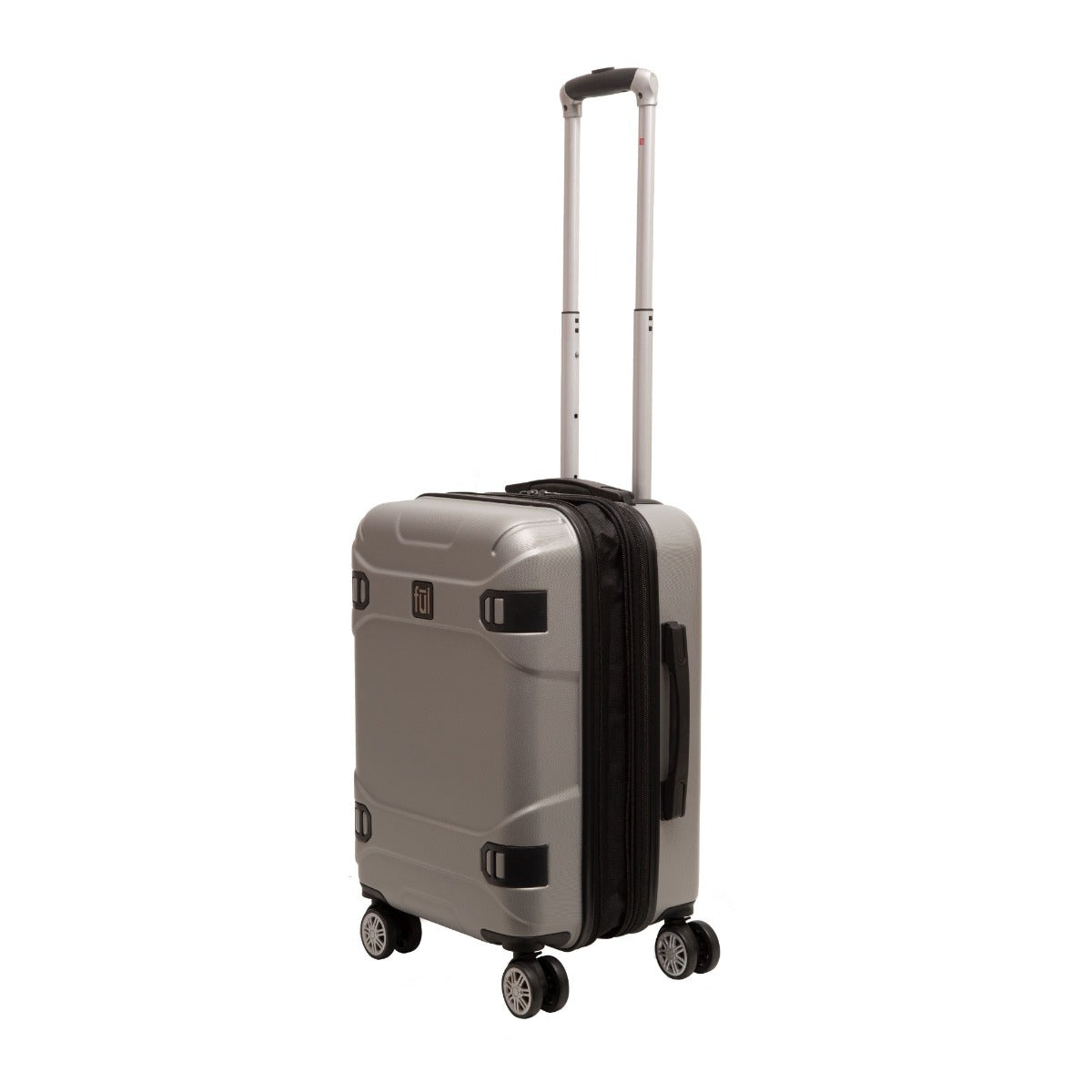 Molded Detail 21in Hard Sided Rolling Luggage - Stiles Supply Co.