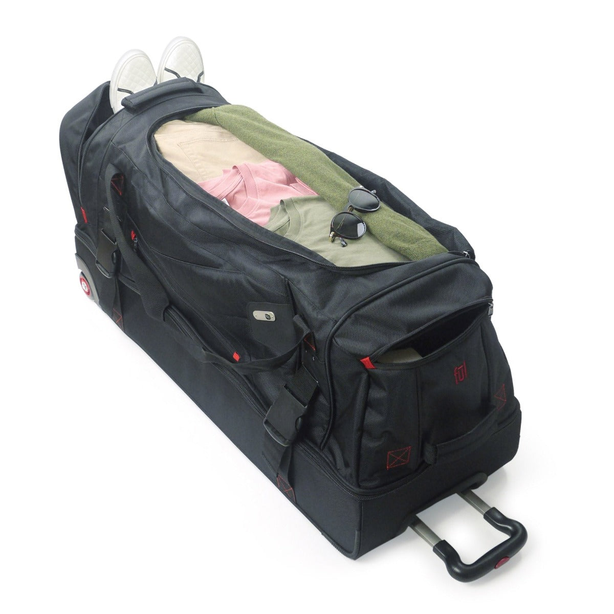 Ful Tour Manager FŪL 36" Rolling Black Duffle Bag - Stiles Supply Co.