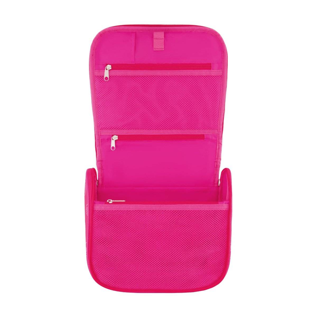 Barbie™ Cosmetic Bag with All-Over Logo Pattern - Stiles Supply Co.