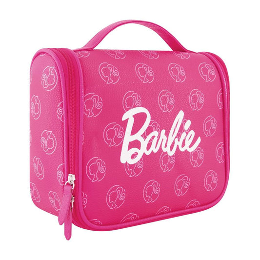 Barbie™ Cosmetic Bag with All-Over Logo Pattern - Stiles Supply Co.