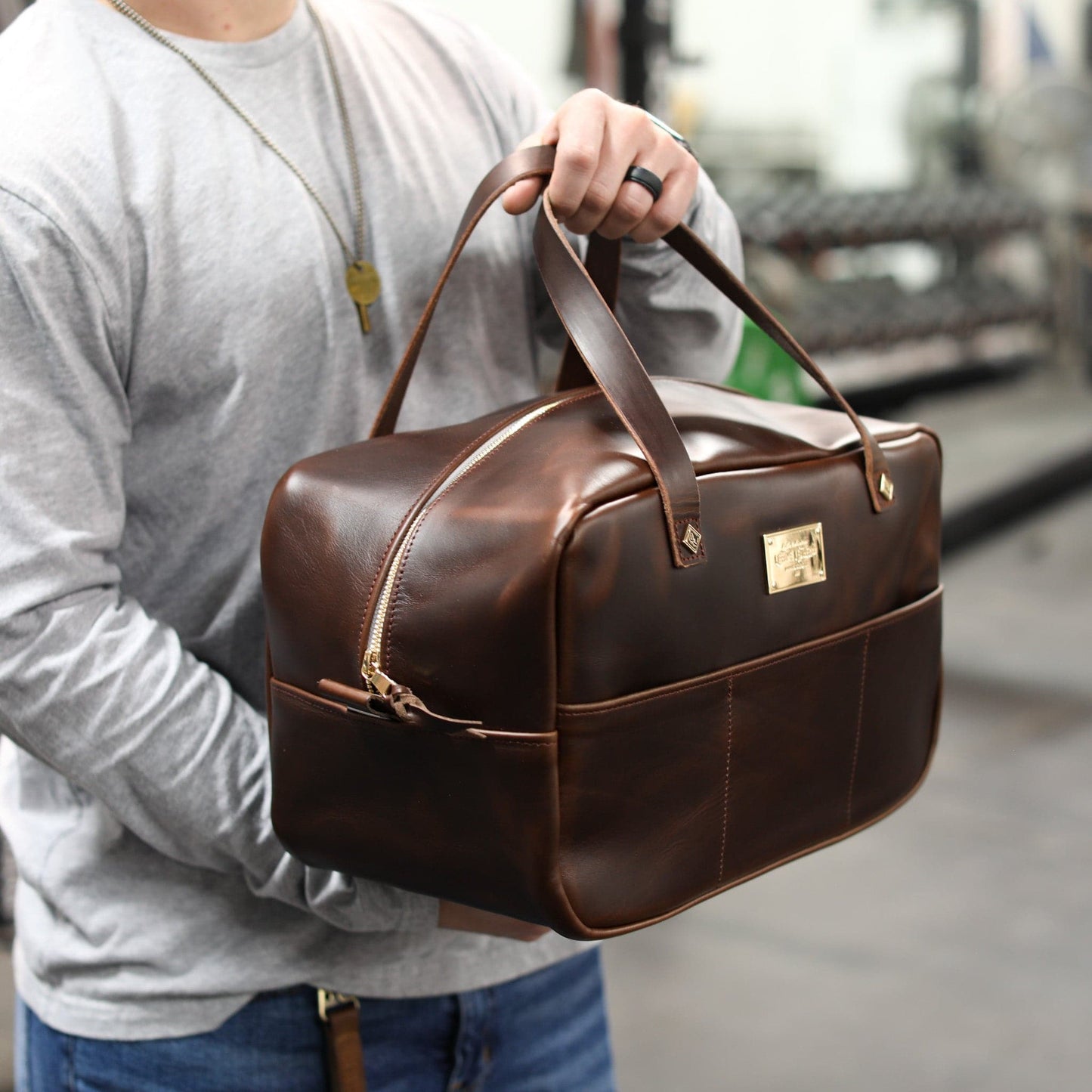 Lifetime Leather Co. Crash Bag - Stiles Supply Co.